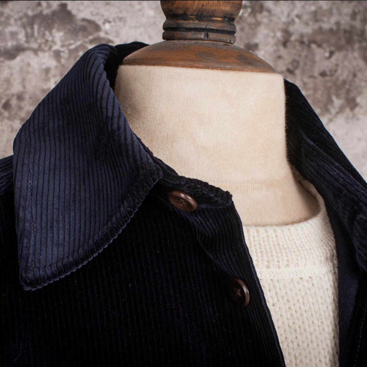 Surchemise Baroudeur - Corduroy Navy