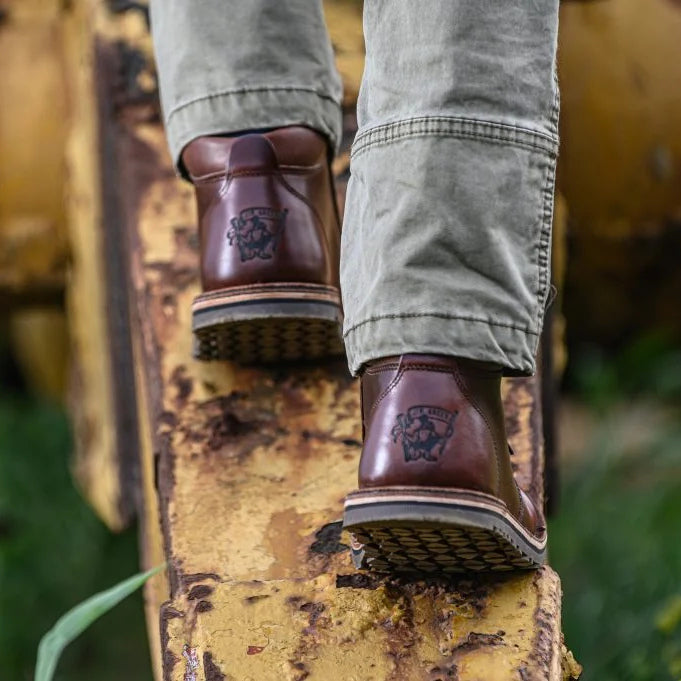 African Ranger Barefoot - Chestnut Veg Tan