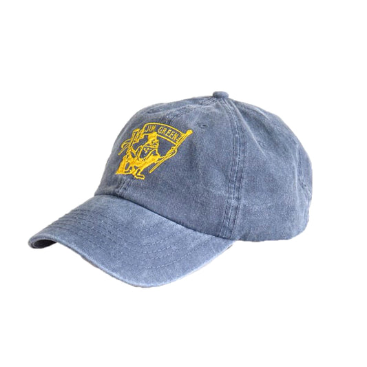 Jim Green Base Cap Twill - Navy Washed