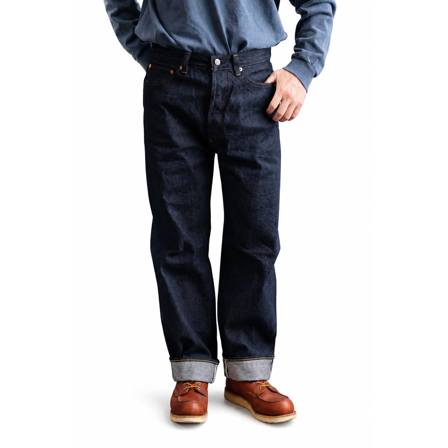 Big John M103J Buckaroo Selvedge Jeans – One Wash