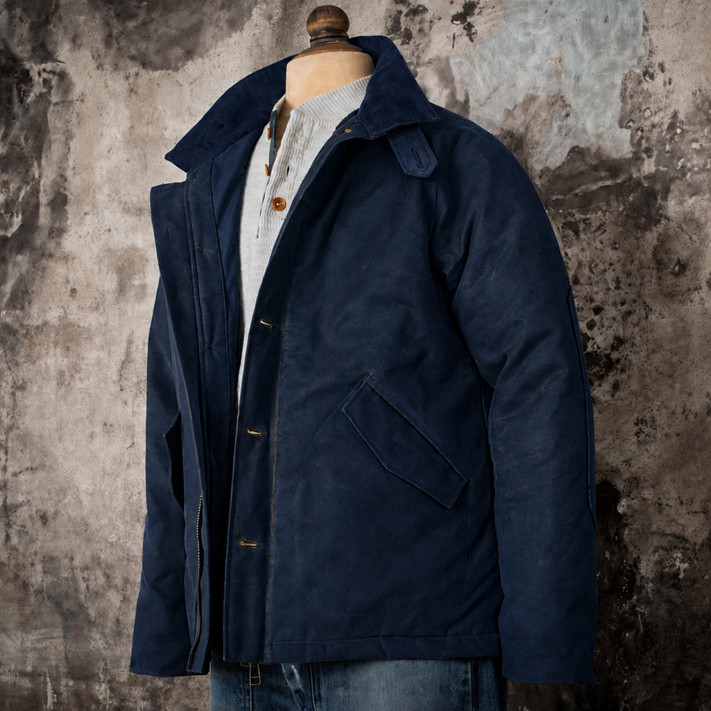 Le Falot Waxed - Navy