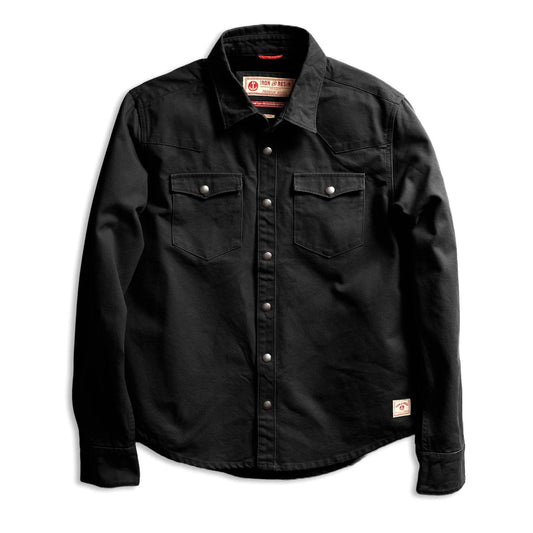 Fenceline Duck Canvas Shirt -Black