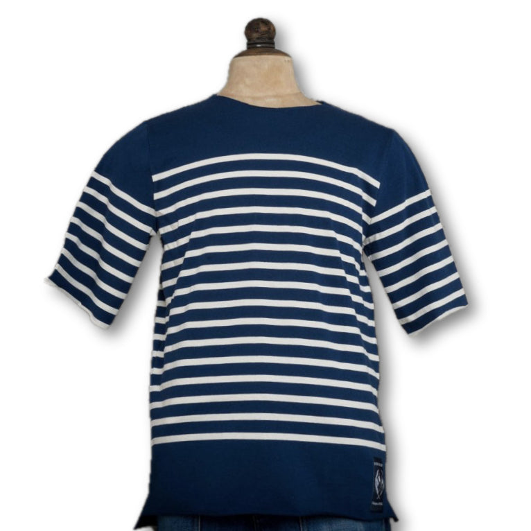 Mariniere Toulon T-Shirt - Marineblau / Natur