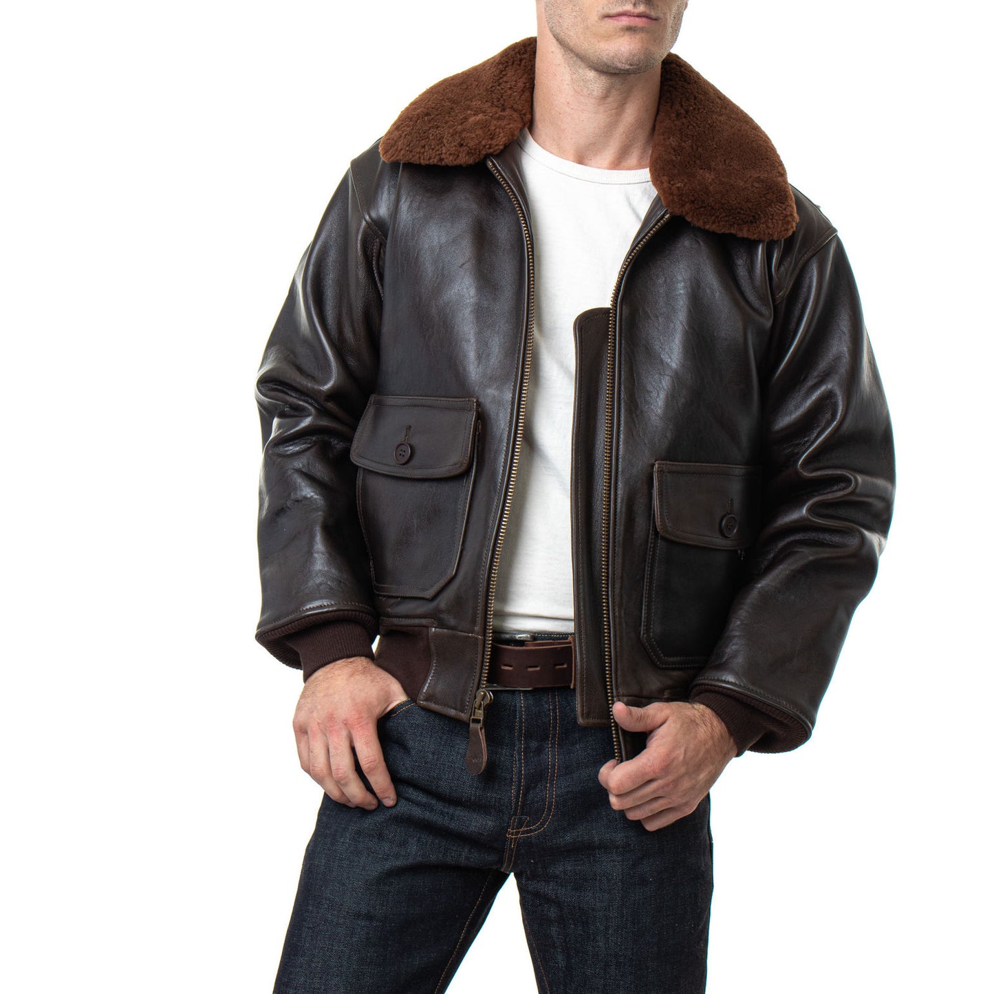 G-1 Wings of Gold Lambskin Pilot Jacket