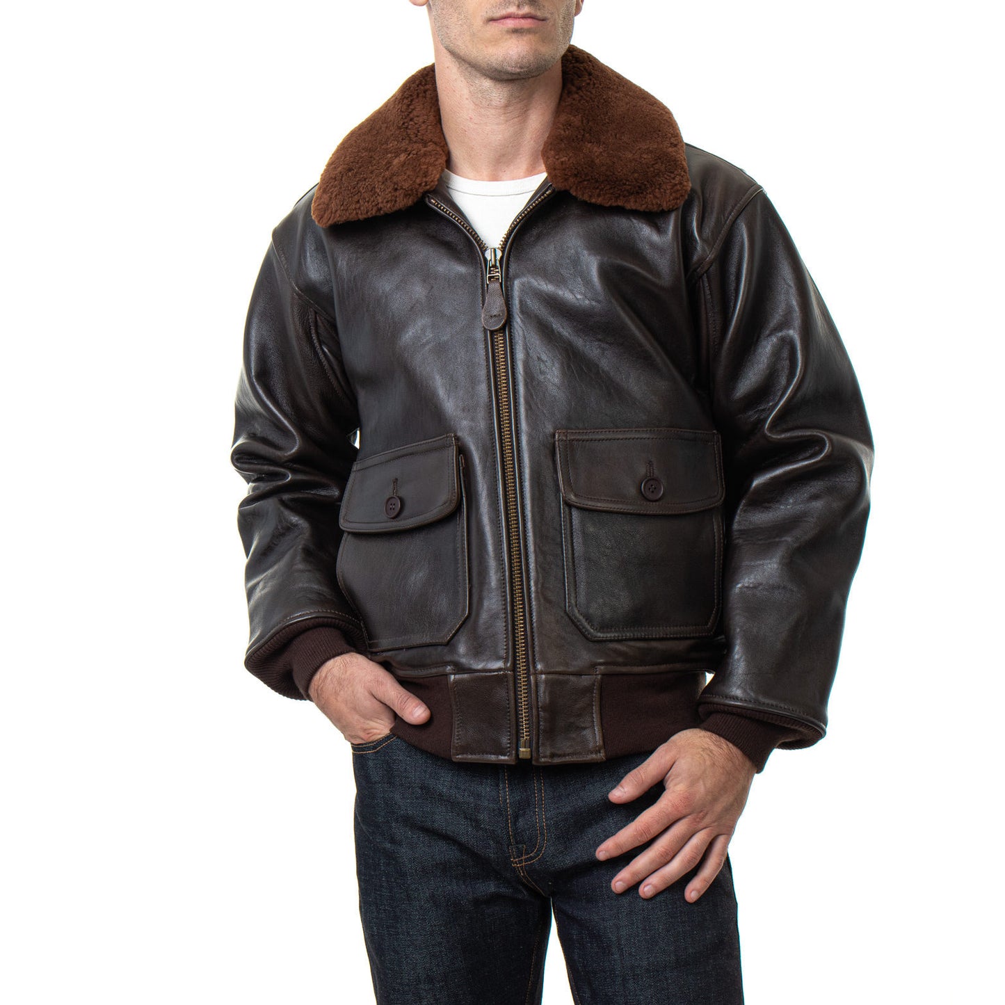 G-1 Wings of Gold Lambskin Pilot Jacket