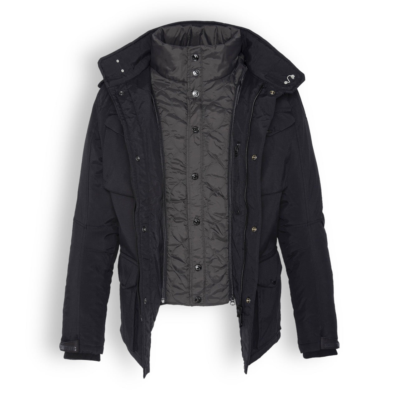 Schott USA Field Jacket - Black