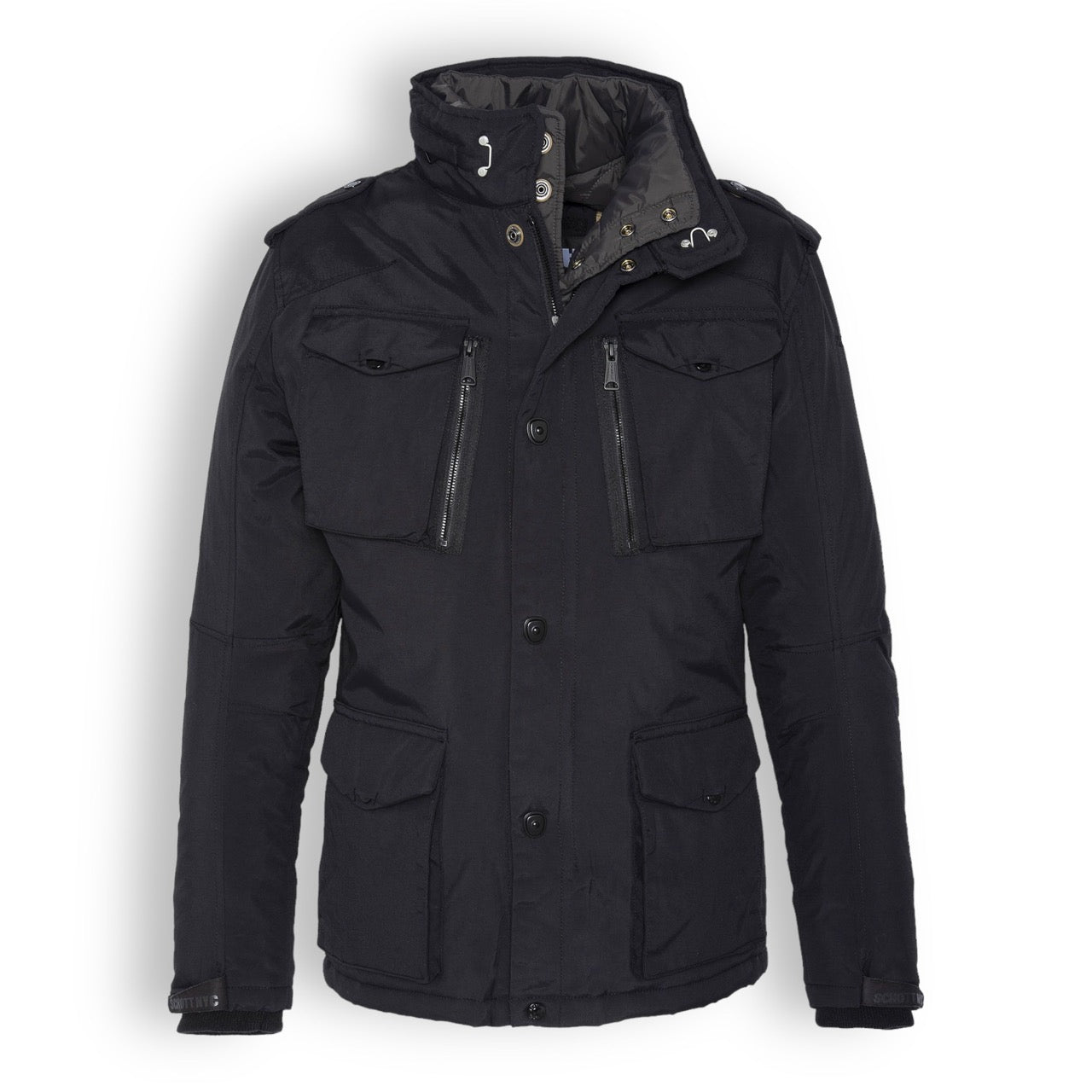 Schott USA Field Jacket - Black