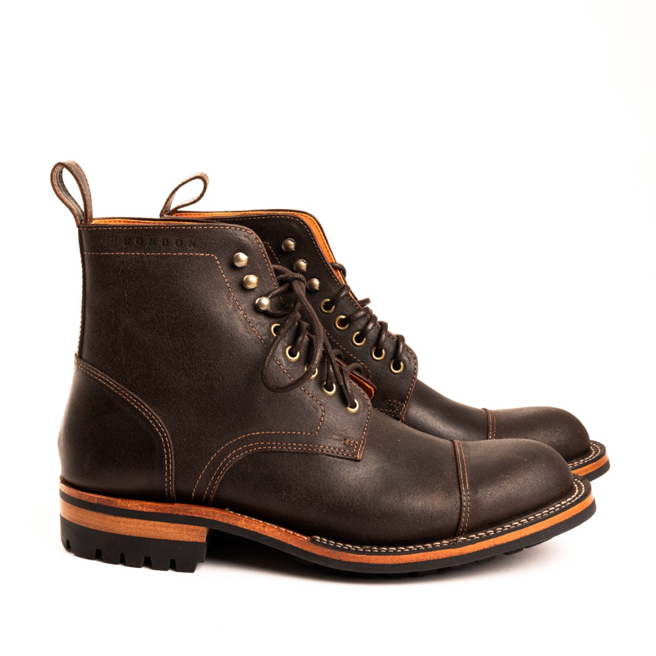 Tukano Cap Toe Waxy Dark Brown