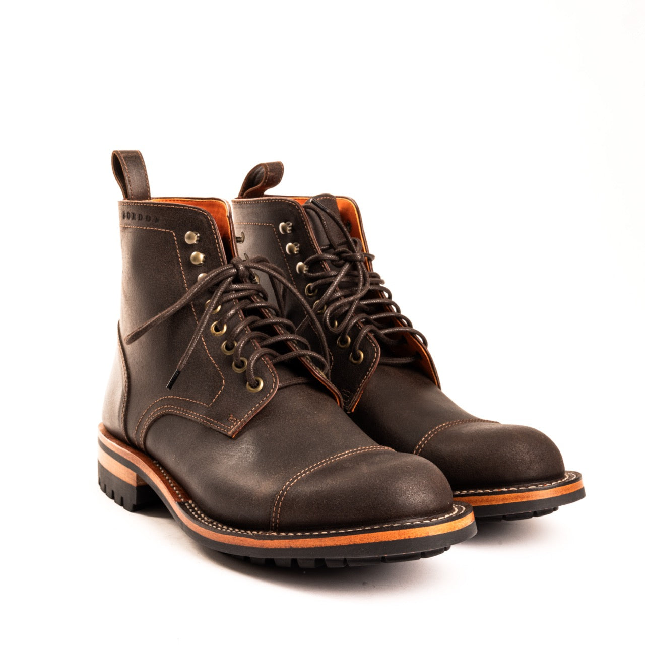 Tukano Cap Toe - Waxy Dark Brown (V2)