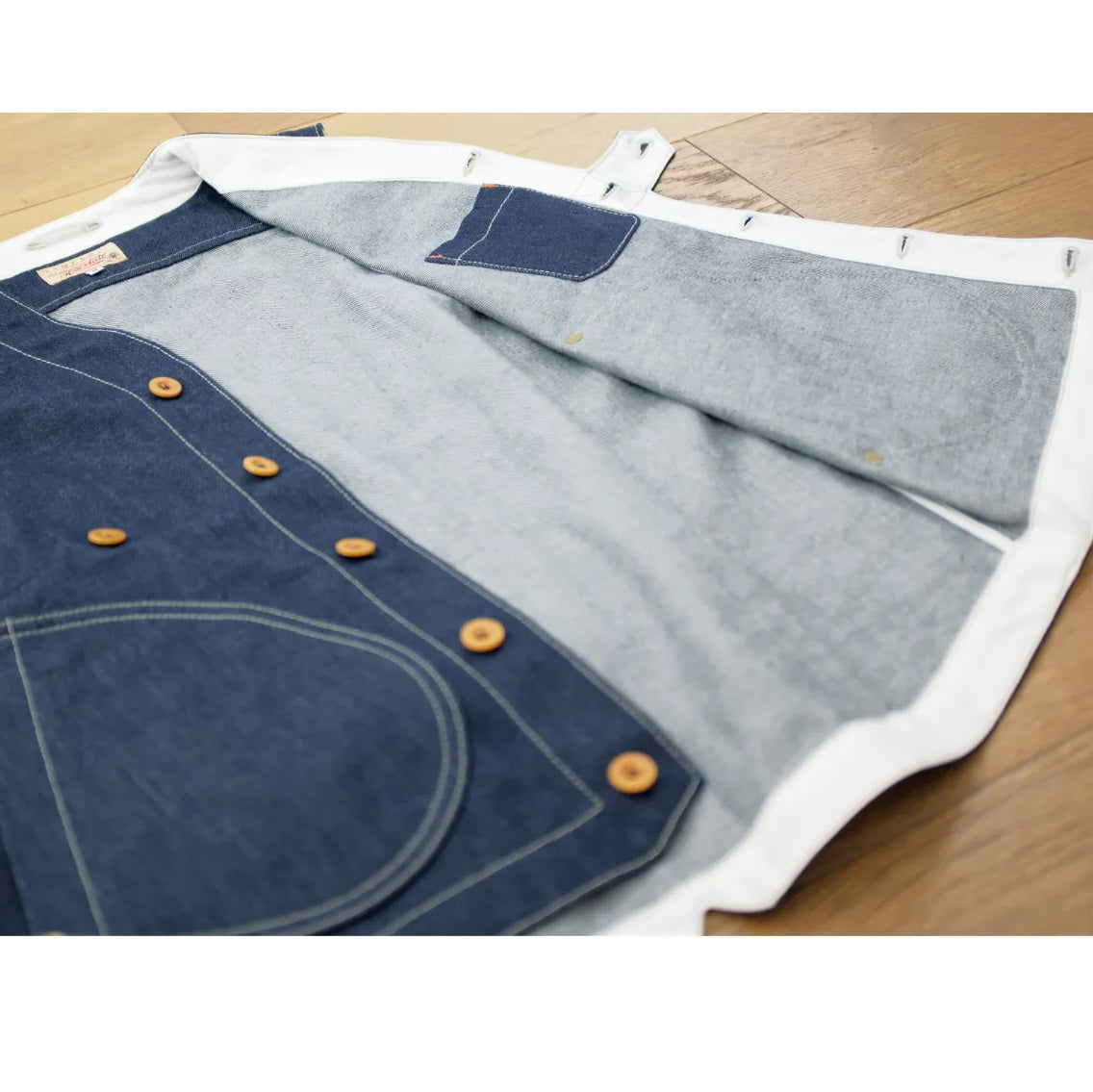 Hens Teeth Denim Vest - Raw