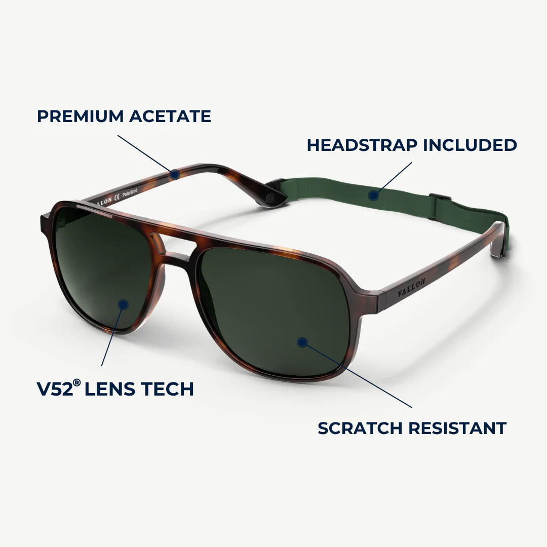 VALLON Howlin' Sunglasses Dark Tortoise