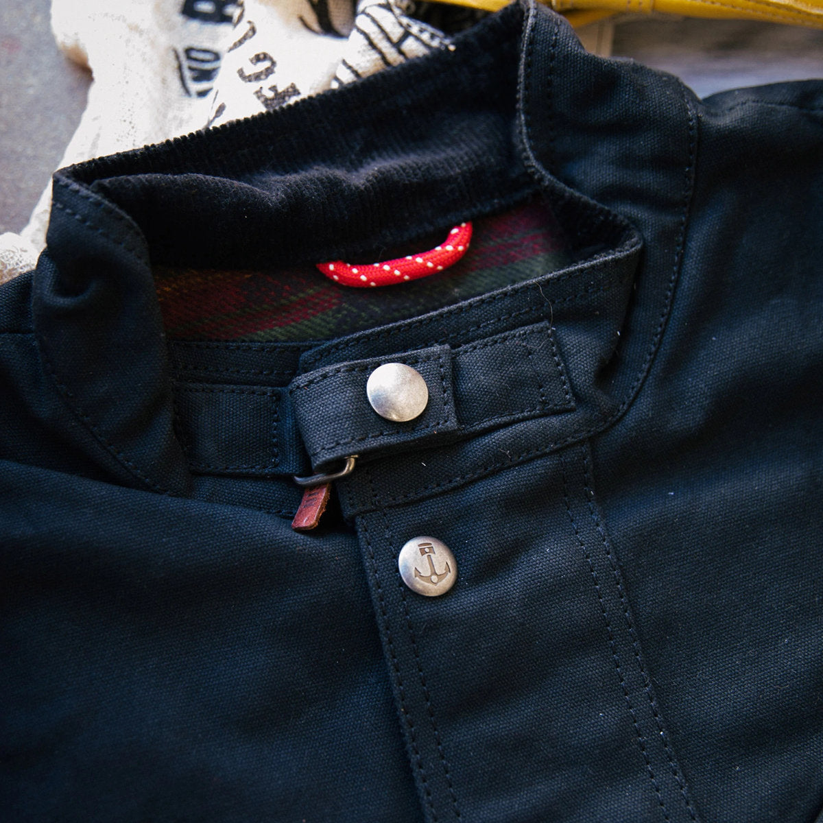 Mojave Canvas Waxed jacket - Black