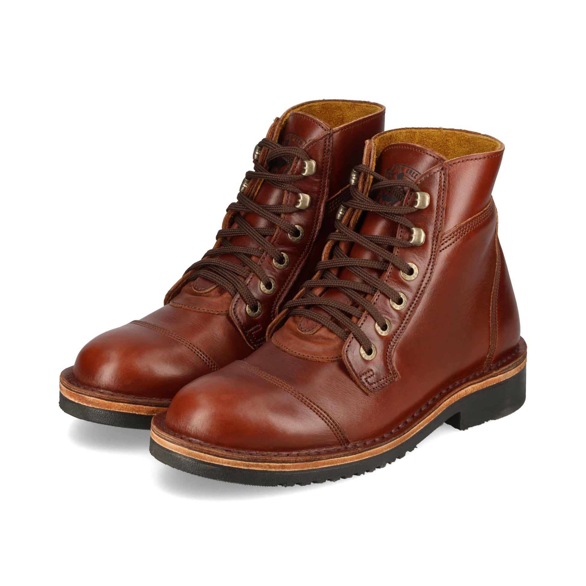 Jim Green Numzaan Boot – Walnut Veg Tan