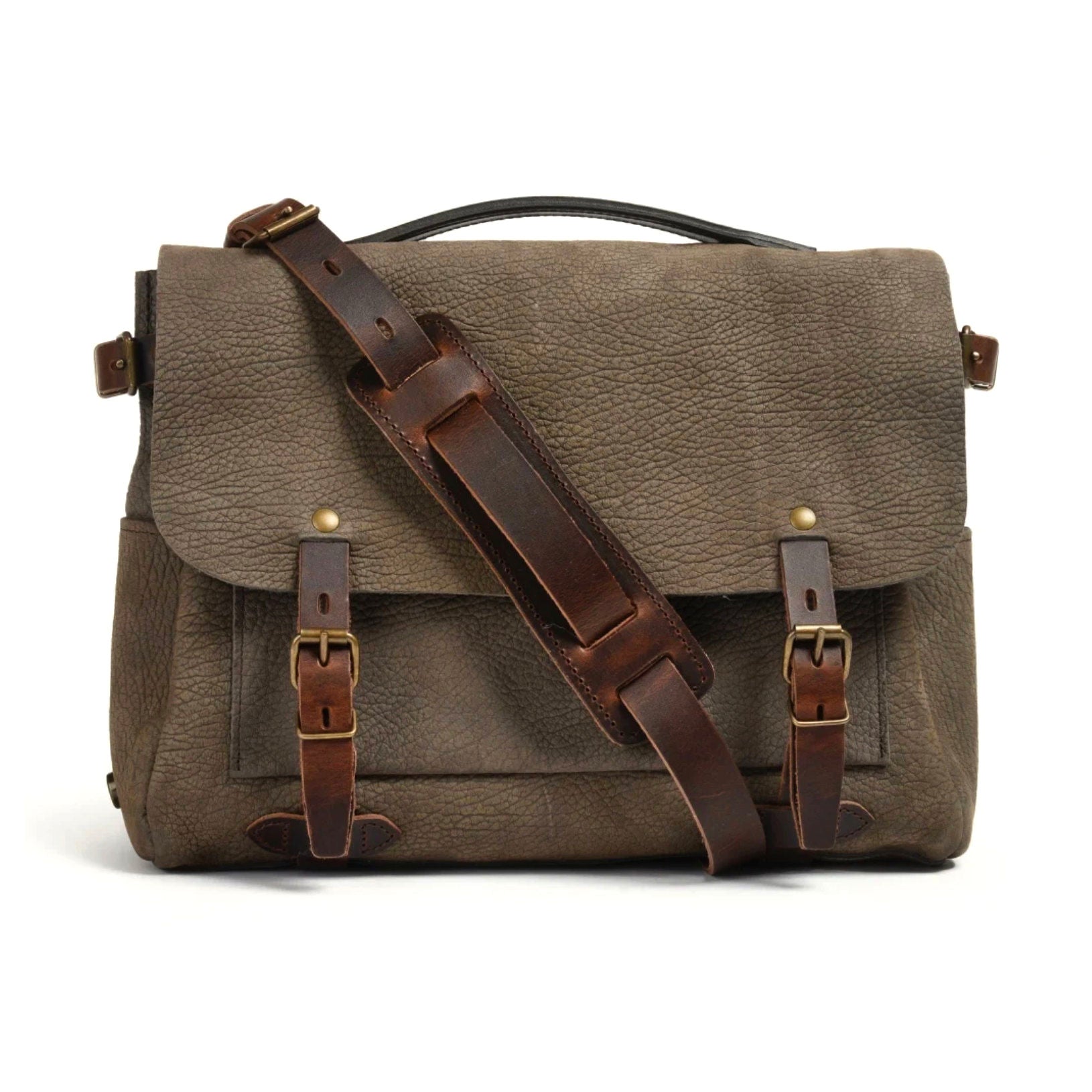 Bleu de Chauffe Eclair Bag M khaki brown