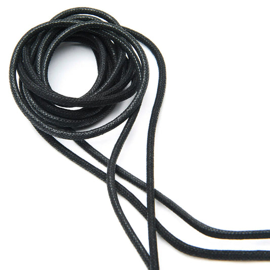 Solovair Round Waxy Laces 110cm - Black
