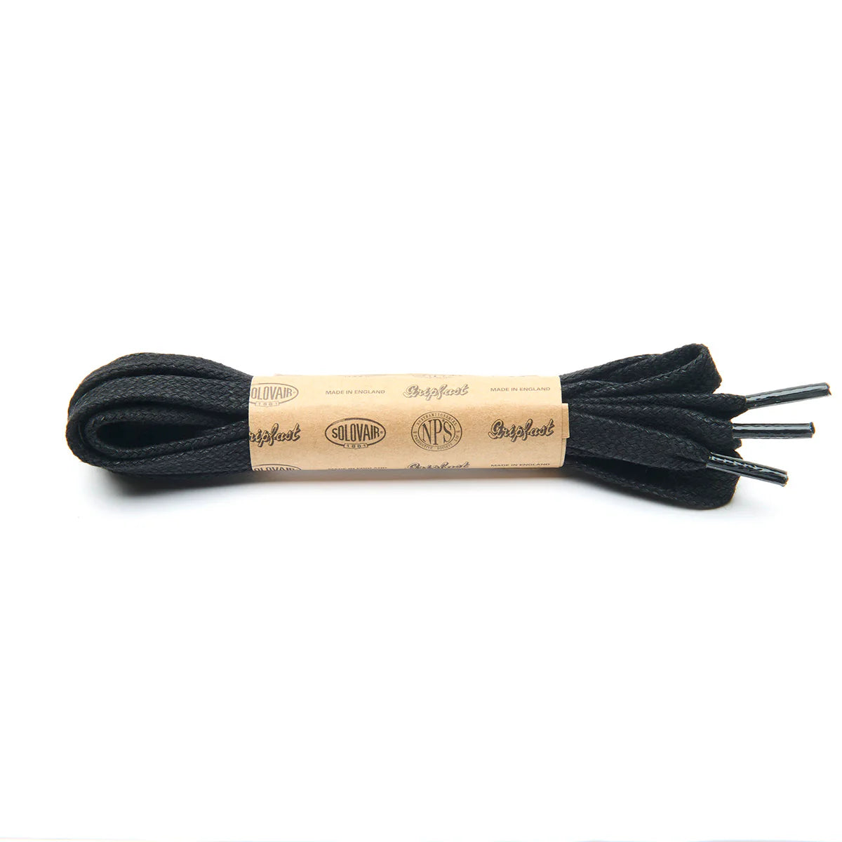 Flat Cotton Waxy Lace 110cm - Black