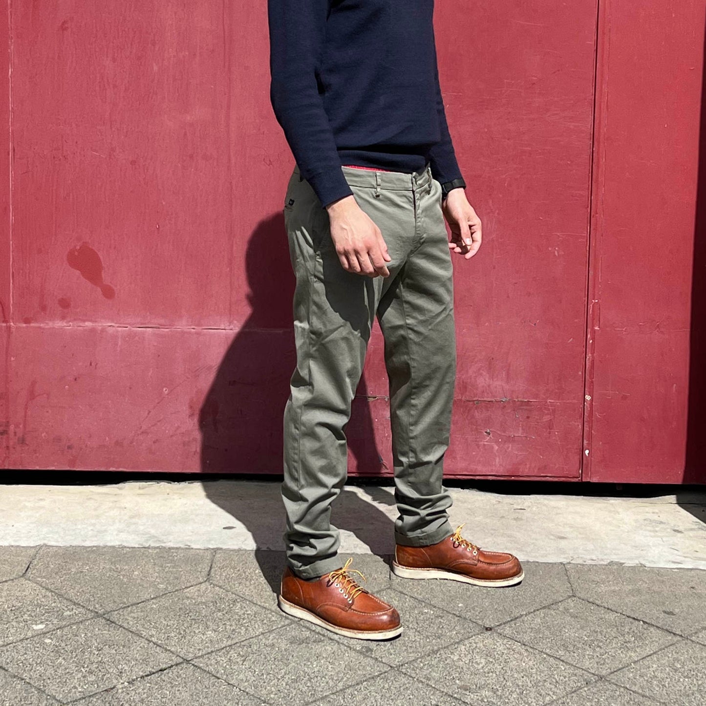 Powell Levanto Cotton Chino - Mud
