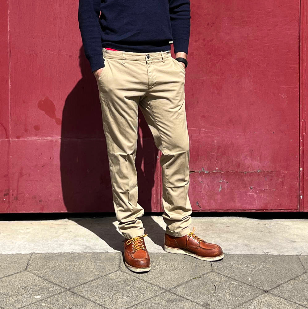 Levanto Baumwoll-Chino – Beige