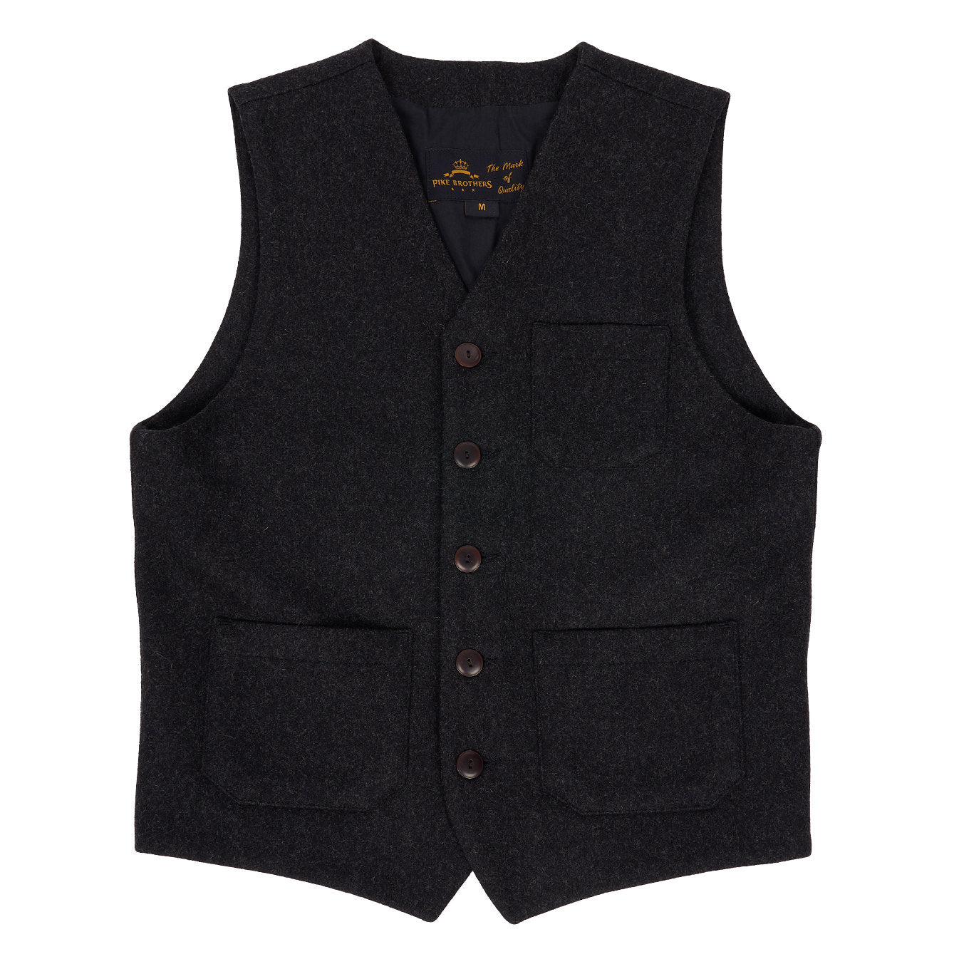 1937 Roamer Vest Beaver Black