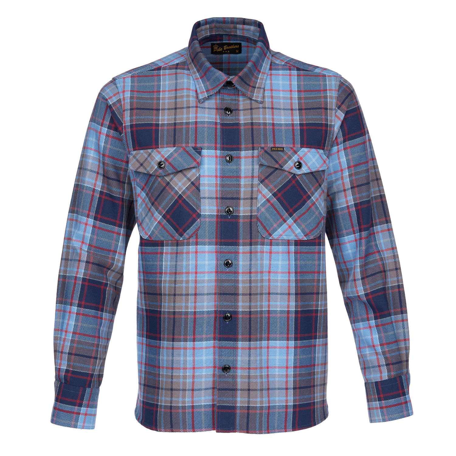 Pike Brother 1943 CPO Flannel - Shelton Blue