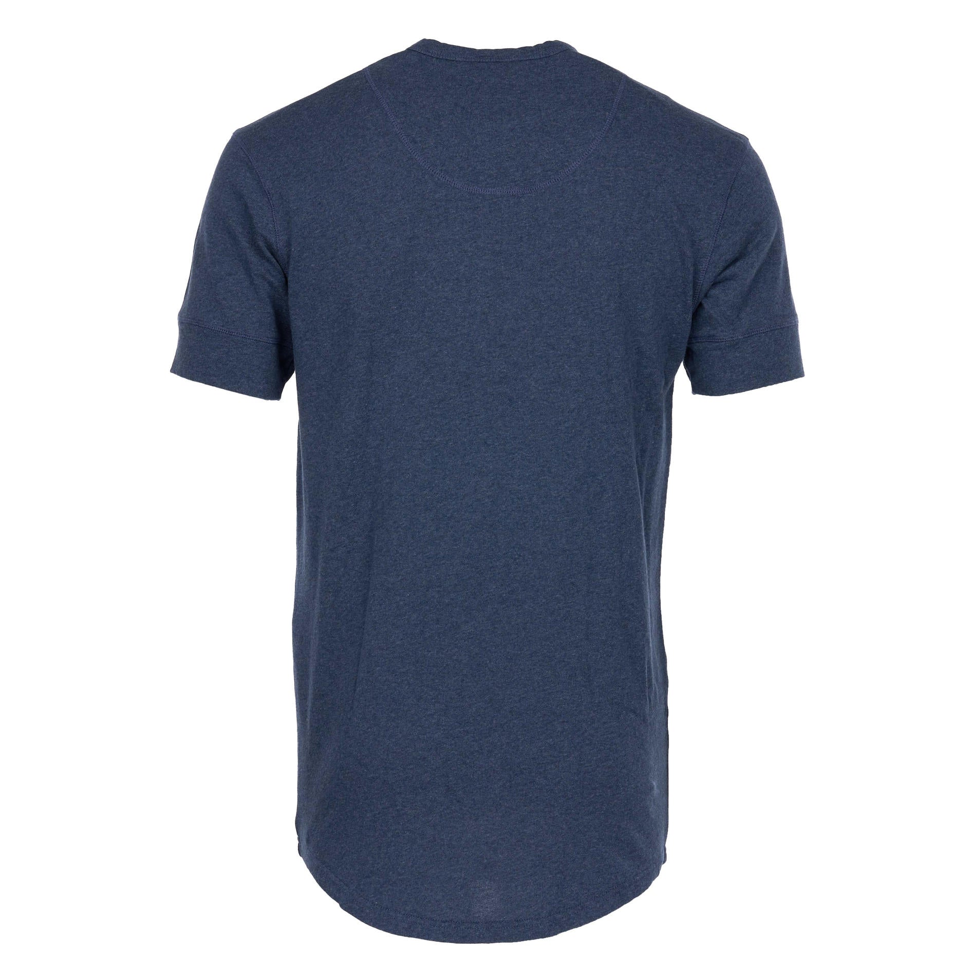 Pike Brothers 1927 Short Sleeve Henley - Indigo Melange