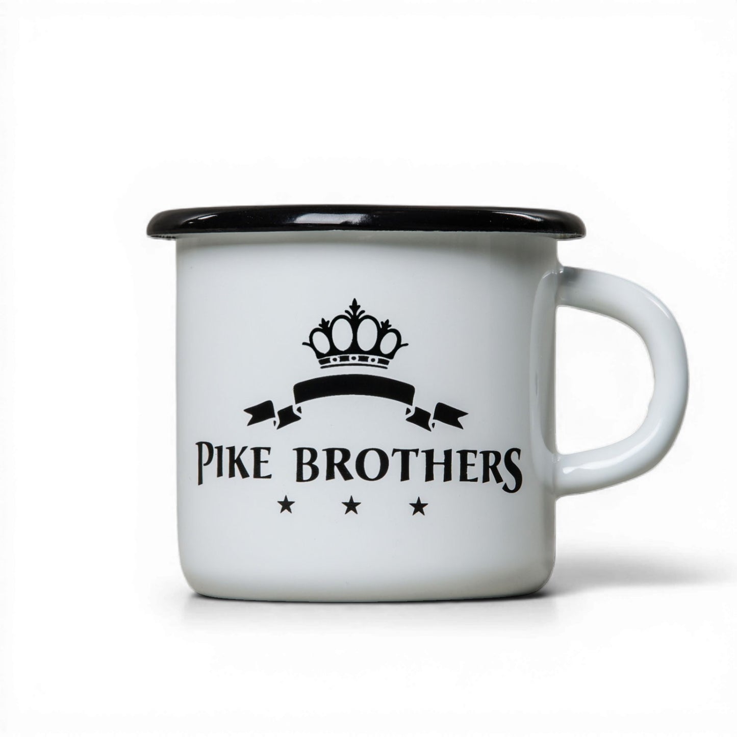 Pike Brothers 1951 Enamel Mug - White