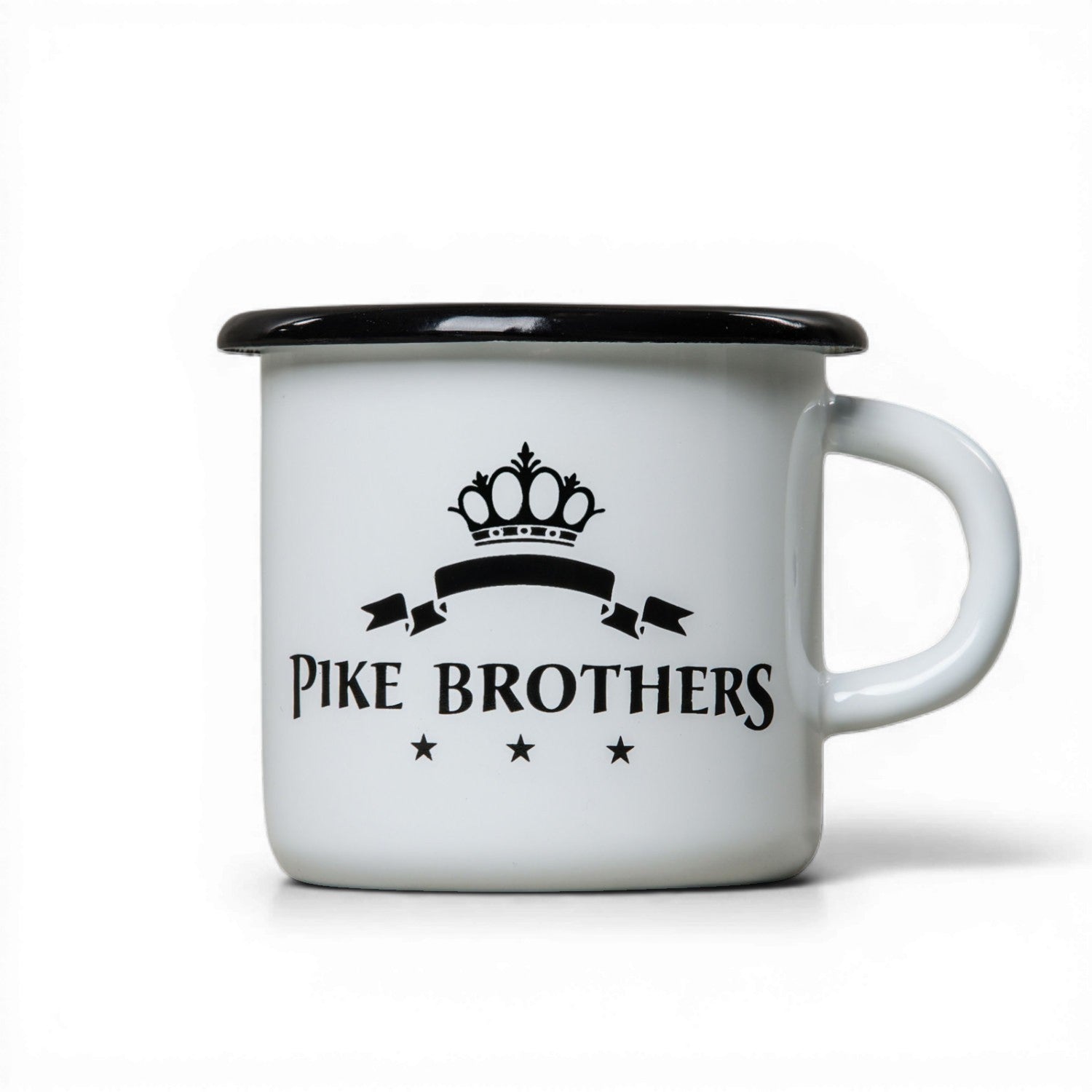 Pike Brothers 1951 Enamel Mug - White