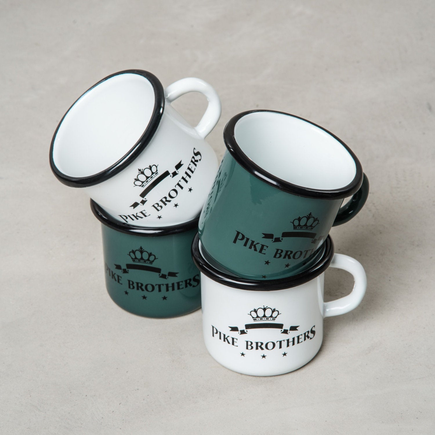 Pike Brothers 1951 Enamel Mug