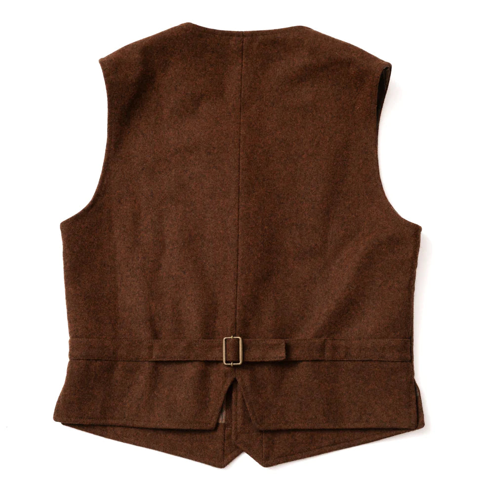 Gilet Compagnon Wool - Rust