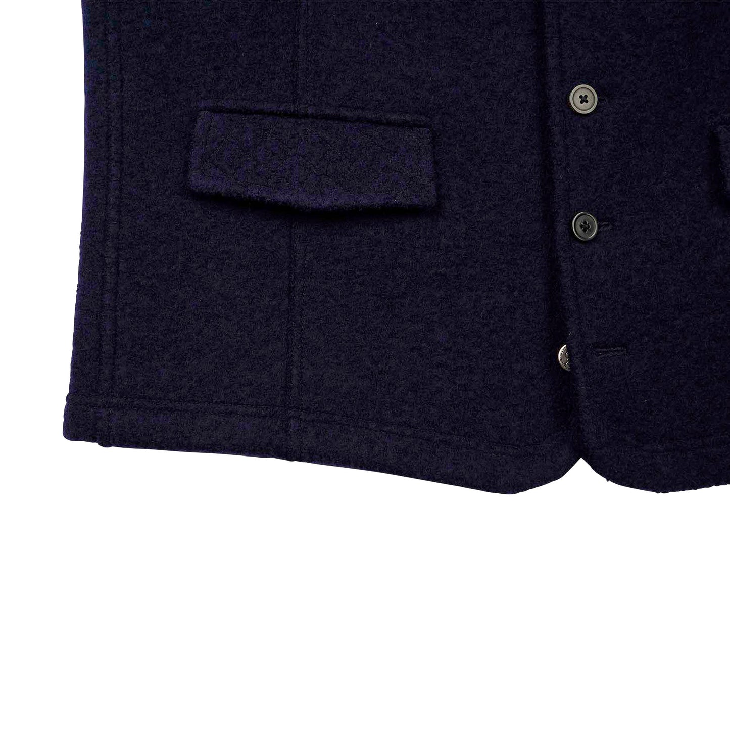 Puristic Project M04 Wool Vest - Navy