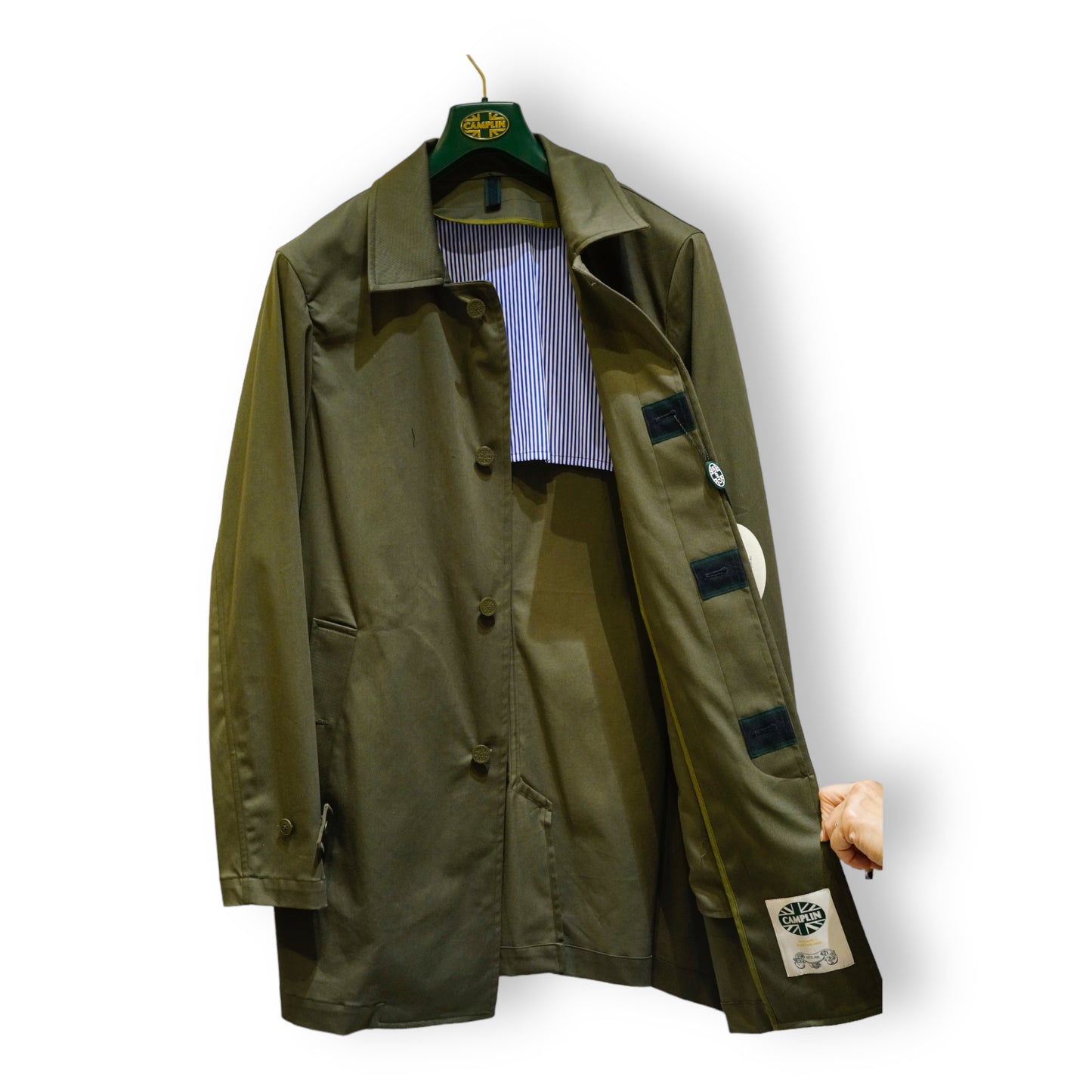 Camplin Raincoat "Rain" - Olive