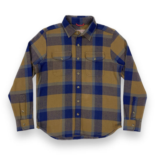 Iron & Resin Conejo Flannel Shirt - Blue