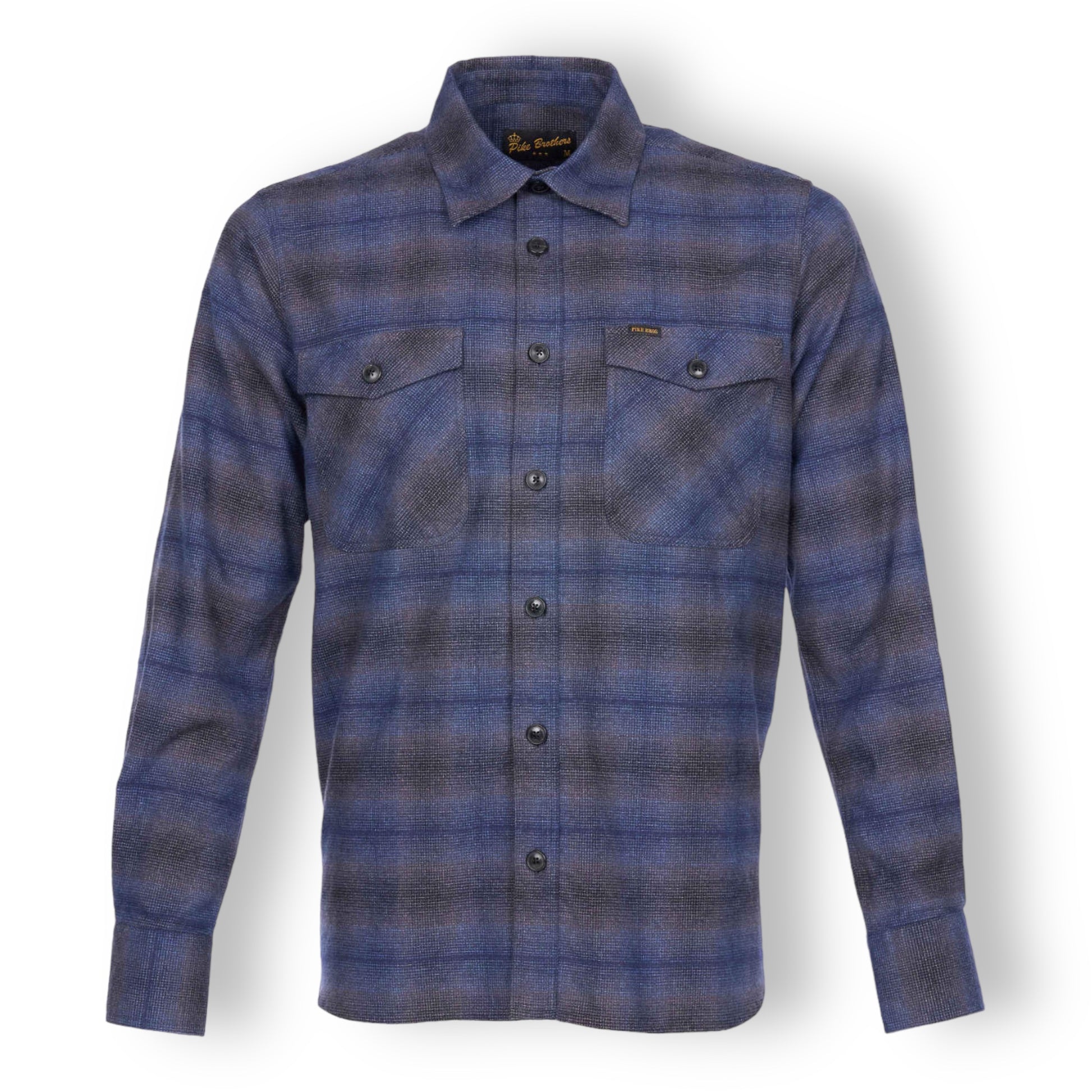 Pike Brother 1943 CPO Flannel - Tijuana Blue