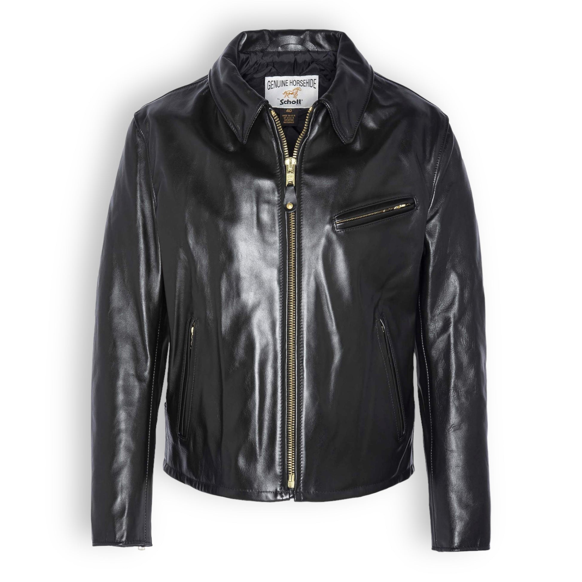 Schott USA biker horsehide jacket 689H