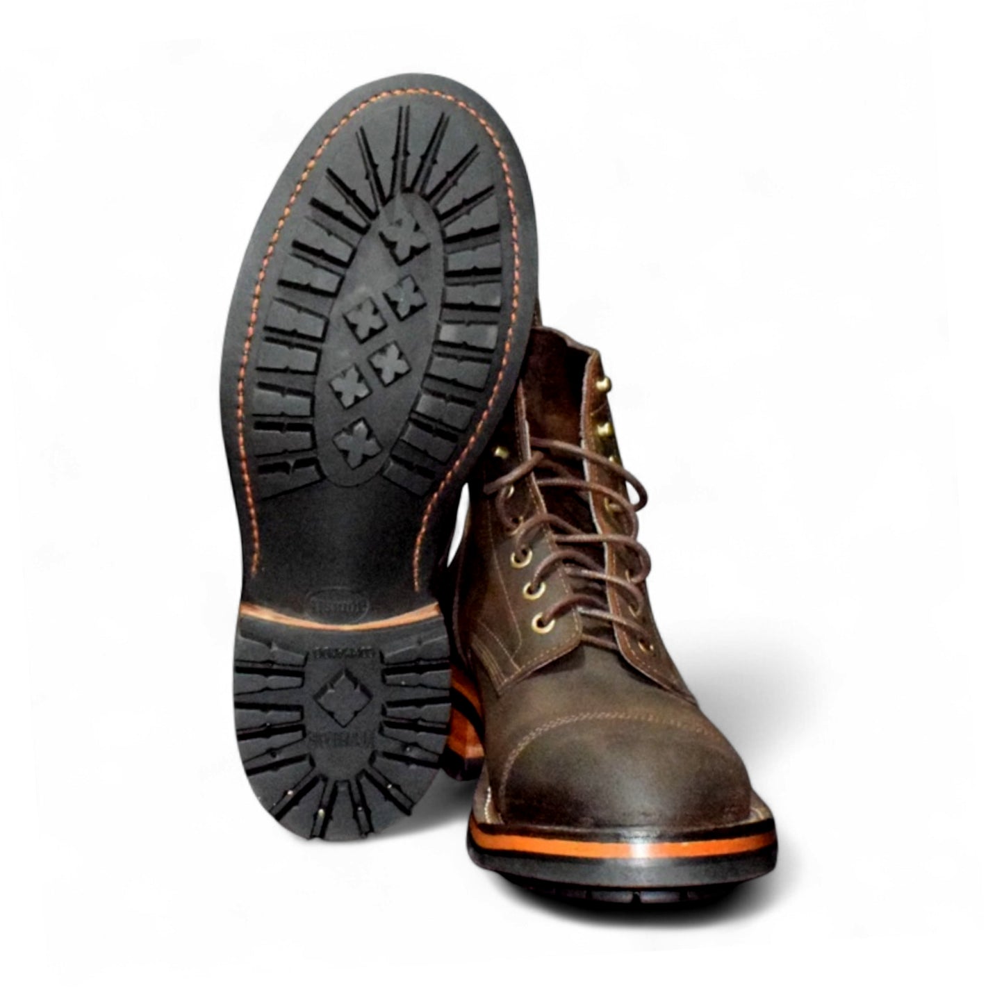 Tukano Cap Toe - Waxy Dark Brown