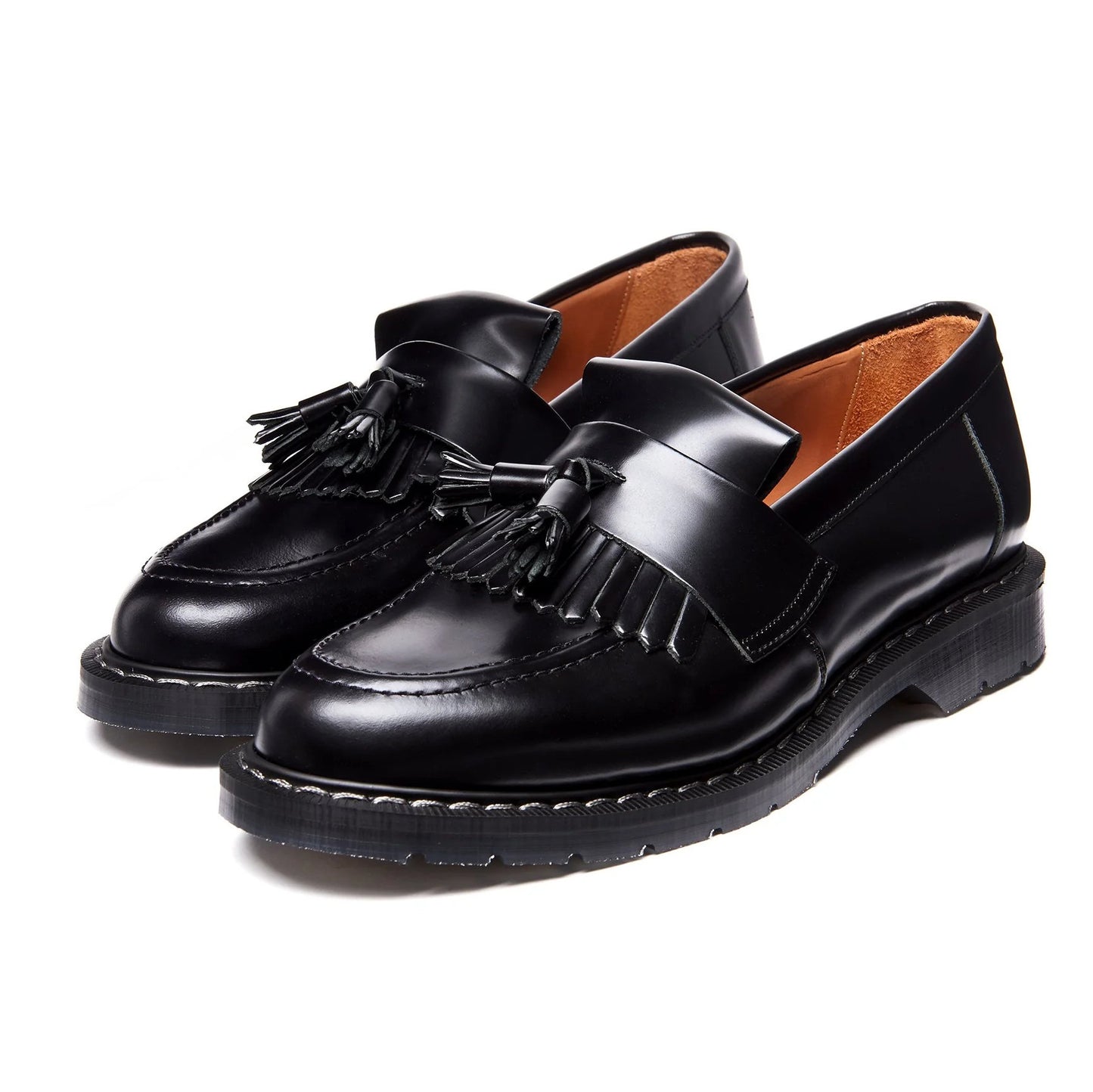 Tassel Loafer Black Hi-Shine