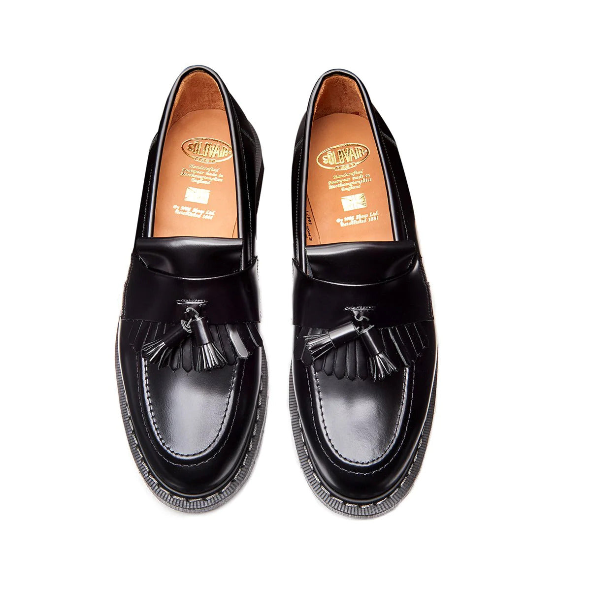 Tassel Loafer Black Hi-Shine