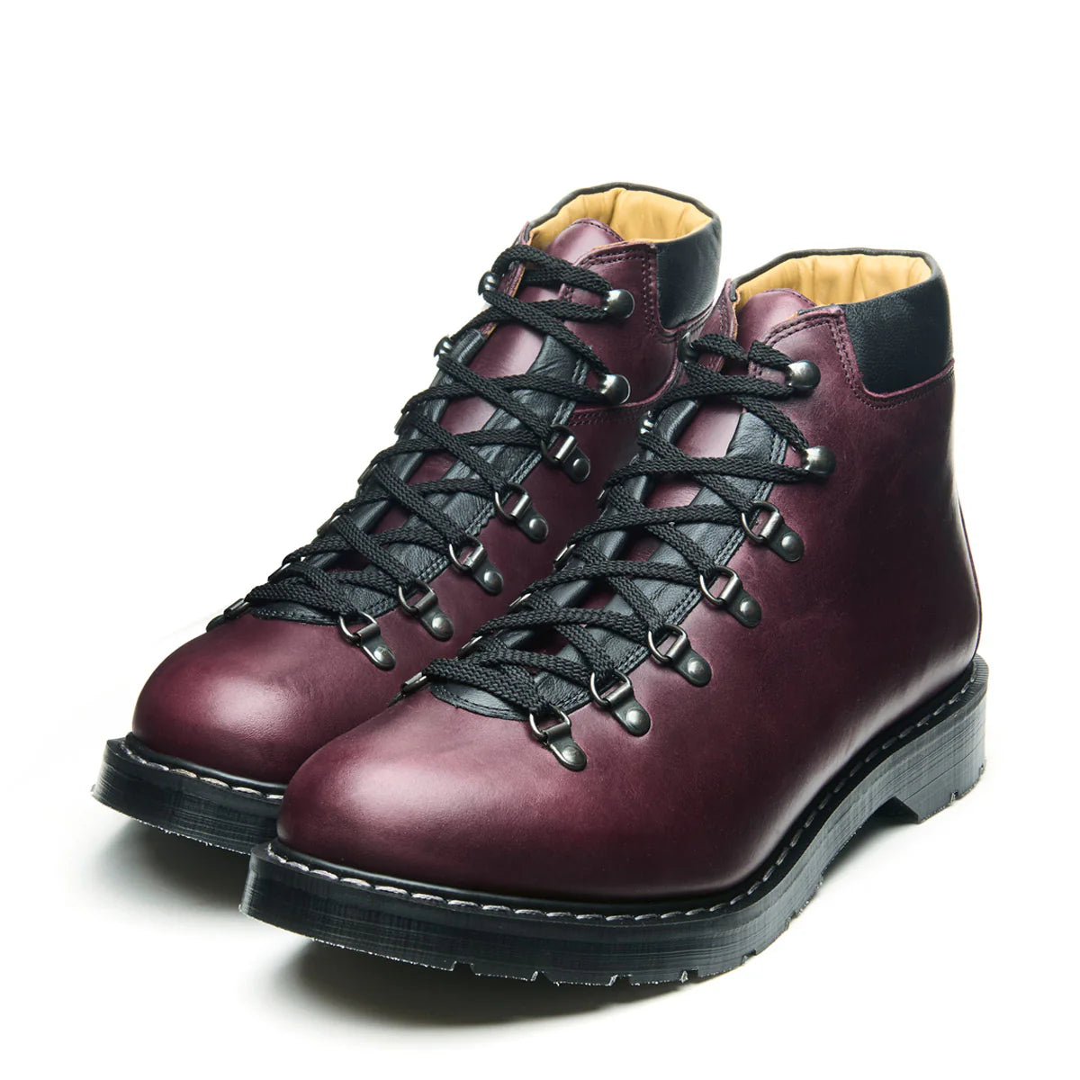 Solovair Burgundy Gaucho Urban Hiker 