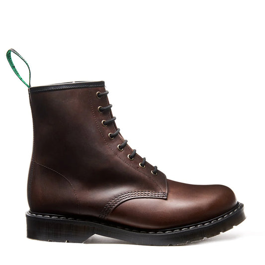 Solovair 8-Eye Derby Boot Gaucho Crazy Horse 