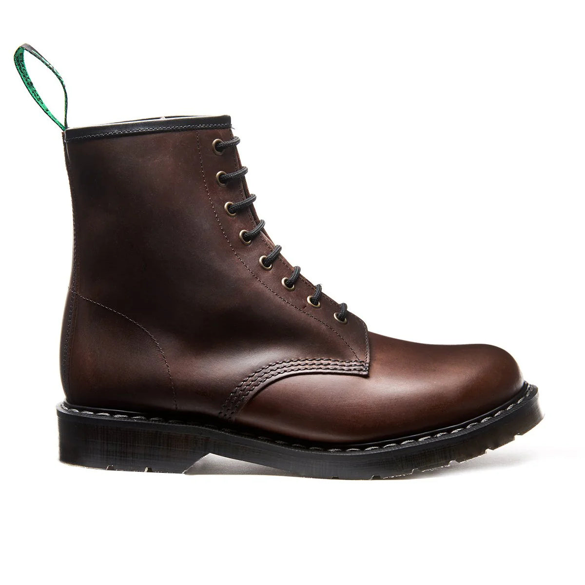 Solovair 8-Eye Derby Boot Gaucho Crazy Horse