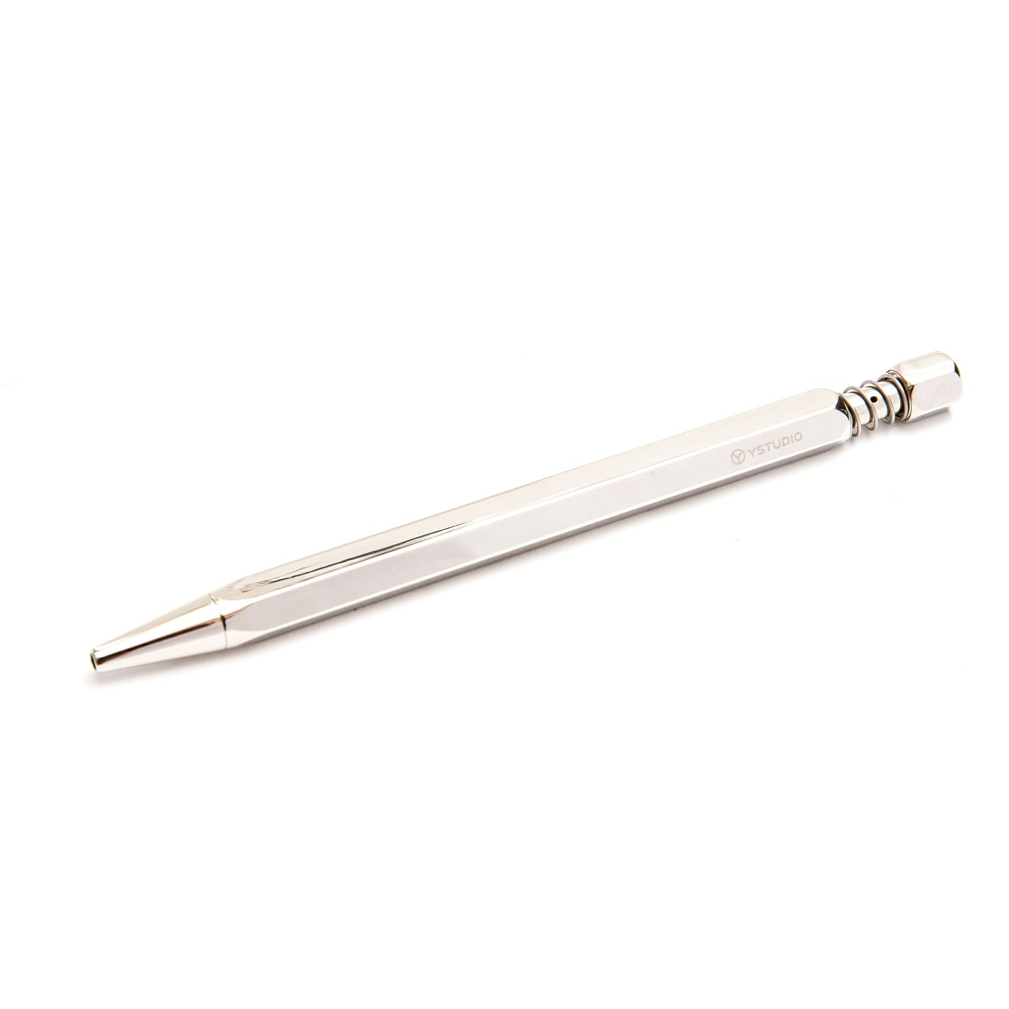 Ystudio Classic Revolve Ballpoint Pen - Silver