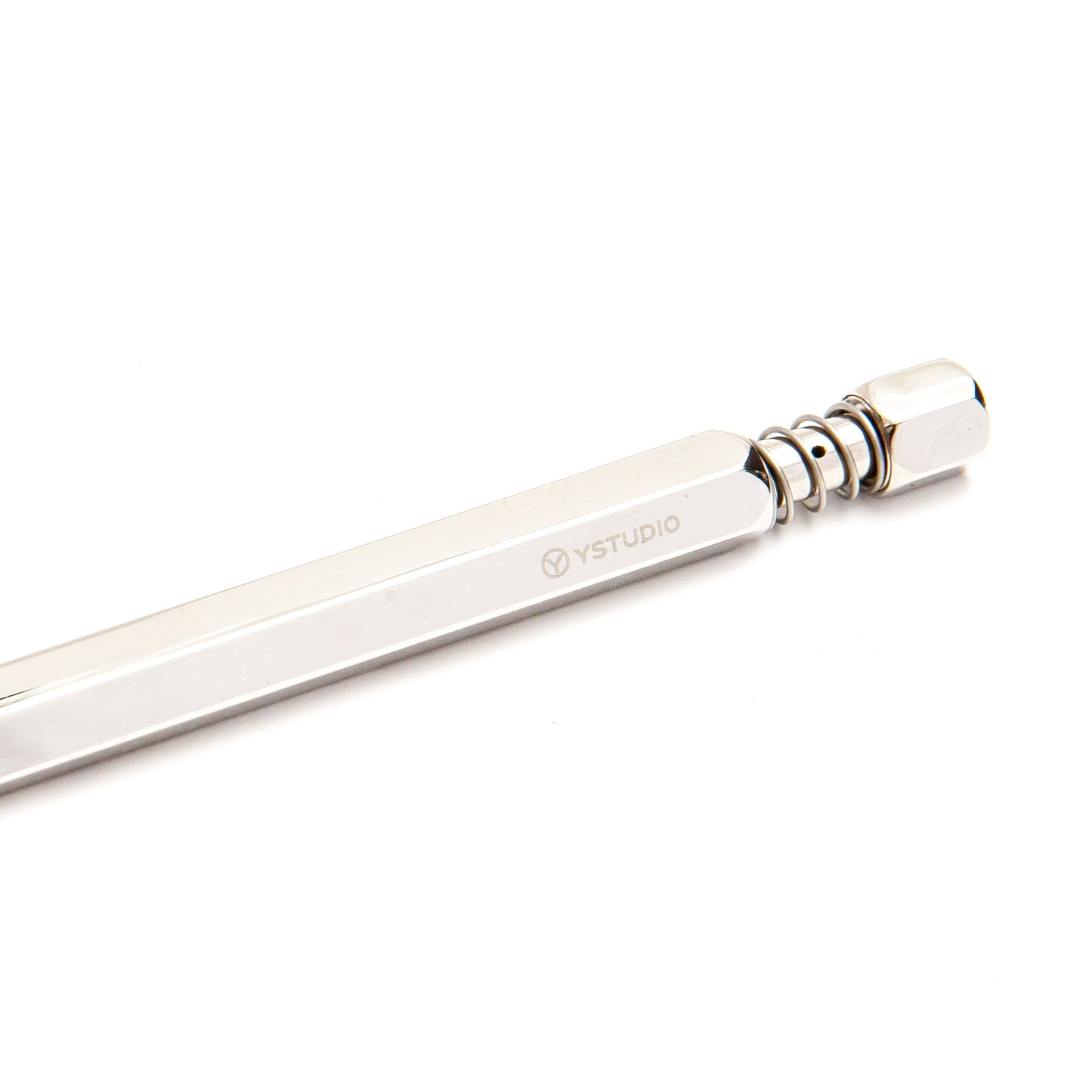 Ystudio Classic Revolve Ballpoint Pen - Silver