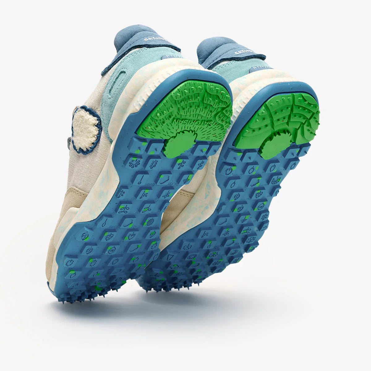 Satorisan Chacrona Linen Chantlly Blue outsole