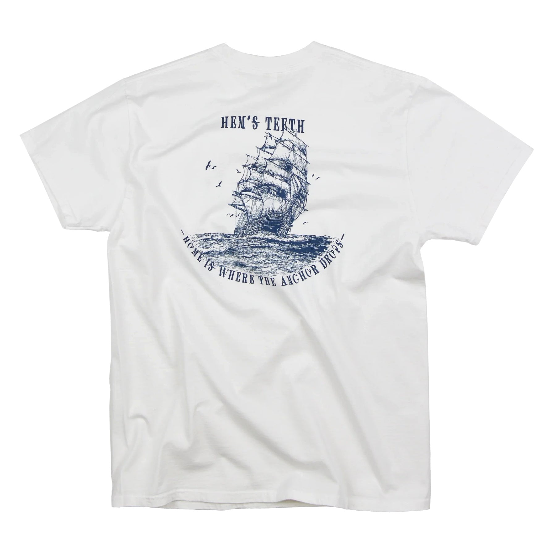 Tubular T-Shirt "Ship" - White