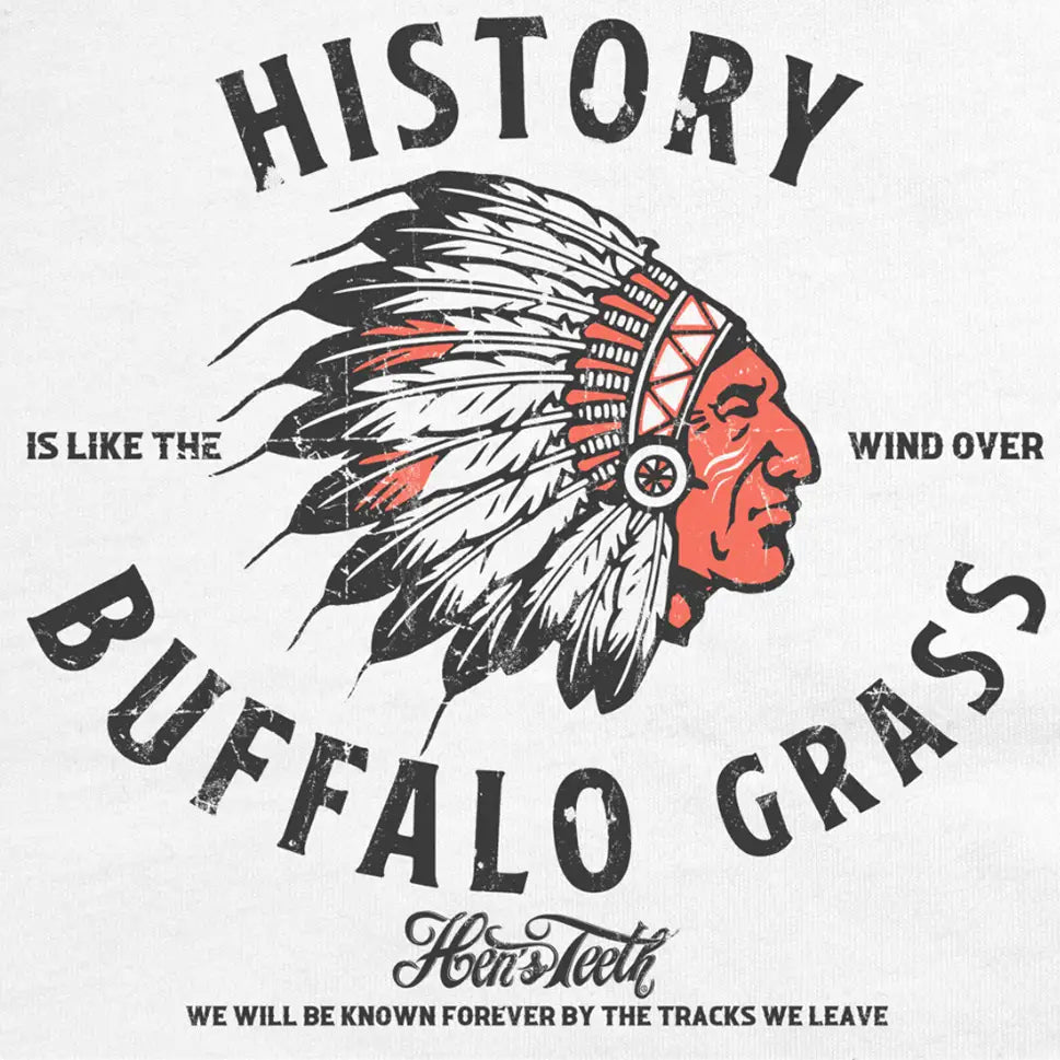 Tubular T-Shirt "Buffalo" - White