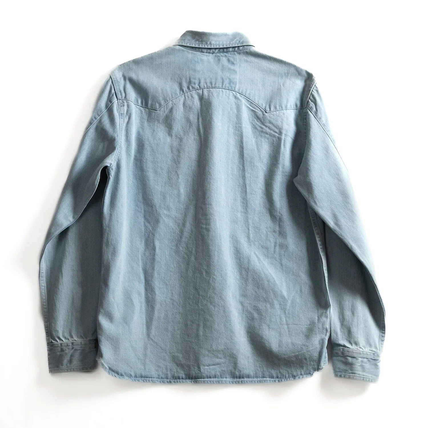 Iron & Resin Turner Denim Shirt - Bleached Indigo