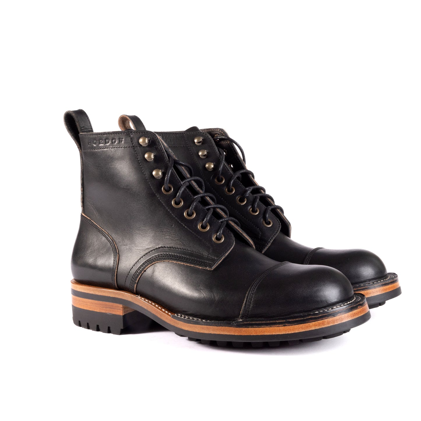 Bordon Tukano Cap Toe Black