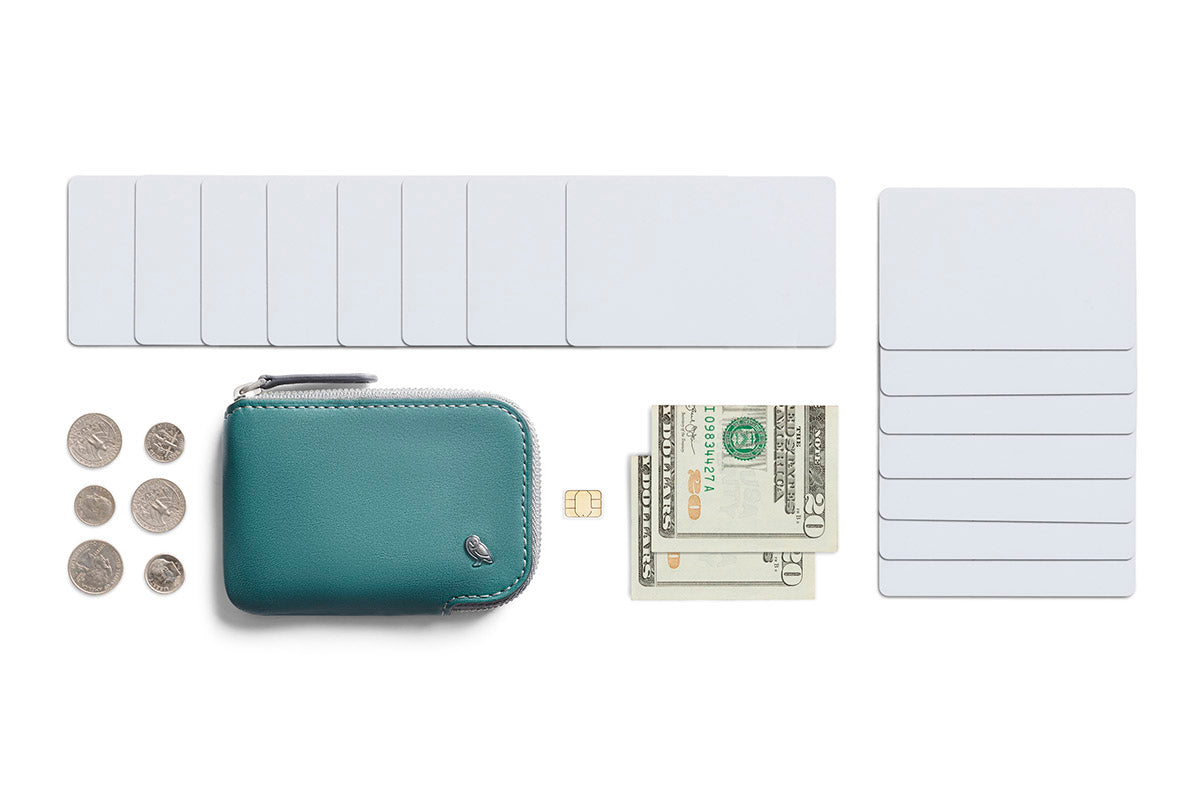 Card Pocket - Blaugrün