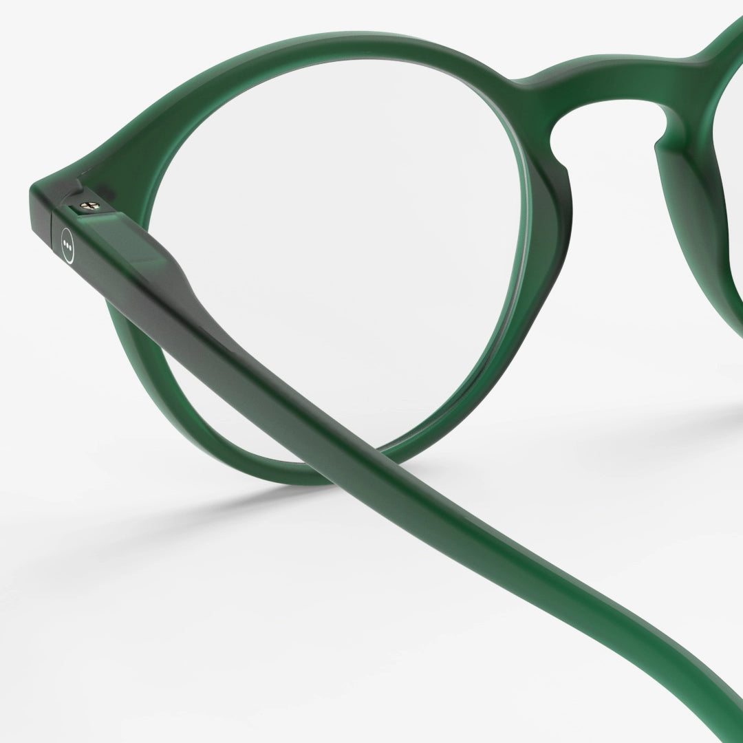 #D READING Glasses Green