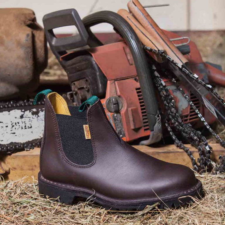 Stockman Chelsea Steel Toe - Brown